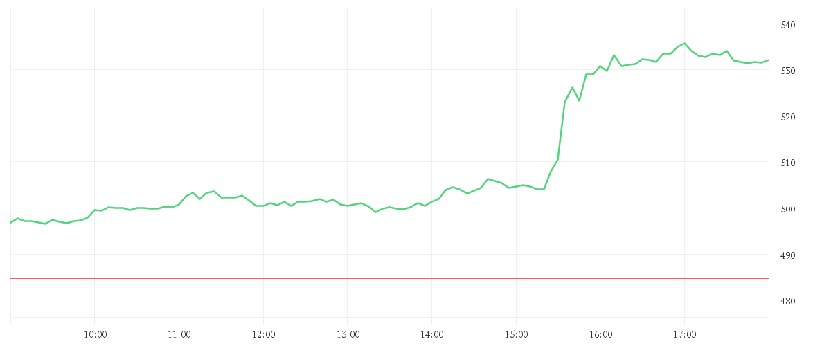 Chart zur Tagesentwicklung von ADVANCED MIC.DEV. DL-,01